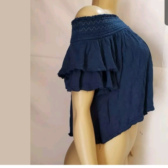 Free People Santorini Off the Shoulder Top Size S - Picture 5 of 6